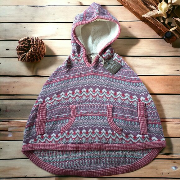 NWT MATILDA JANE ( 4 ) Girls Braylon Forever Friends Hooded Poncho